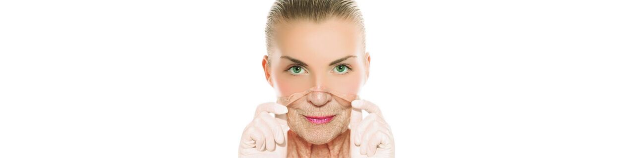 Proces omlazení pokožky obličeje a těla